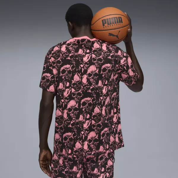  Hemd PUMA WORLD TOUR-NAMENT AOP TEE 63235601 SONNE SCHLUG/AOP 