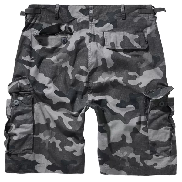  Herrenshorts BRANDIT 2019 GRAUES TARNMUSTER 