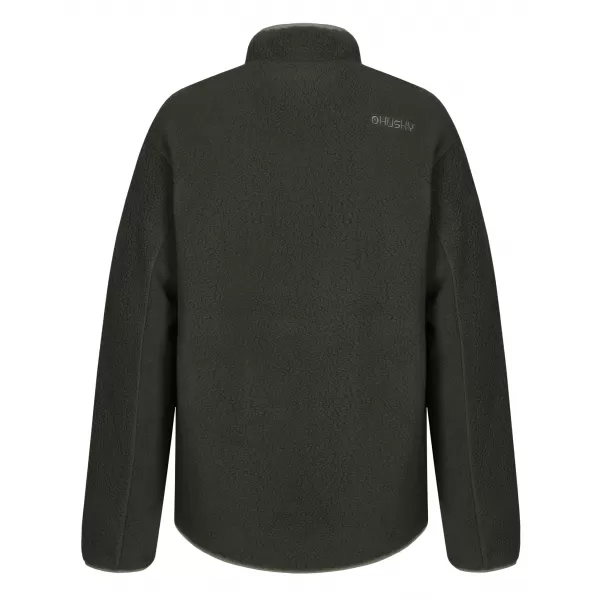  Herren-Sweatshirt HUSKY ADDY ZIP M VERBLASSTES GRÜN 