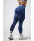 Nahtlose Extra-Push-up-Leggings mit hoher Taille FLOW SEAMLESS 496 BLUE Nebbia