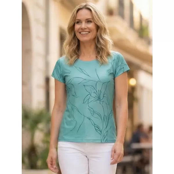  Damen Freizeitshirt Premium ALTISPORT VOJ/ALW100TR06 KEROSIN 