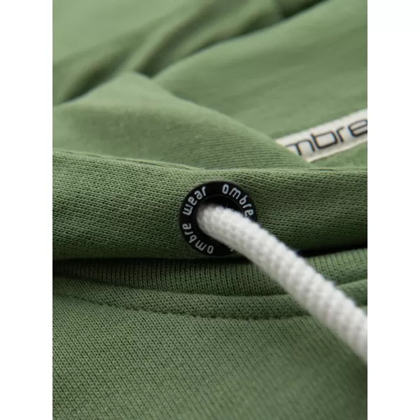  Herren-Sweatshirt OMBRE B1674 GRÜN 