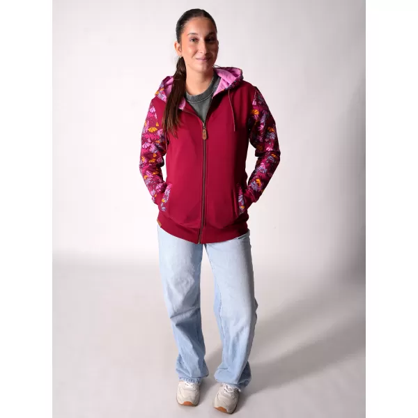  Damen-Sweatshirt ALTISPORT GALAH BURGUND 