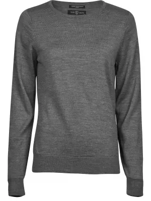 Damenpullover TEE JAYS | TJ 6006 GRAUE MELANGE
