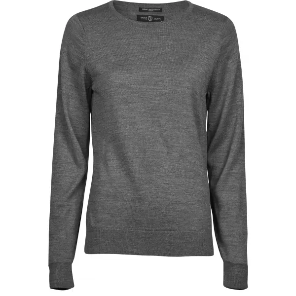  Damenpullover TEE JAYS | TJ 6006 GRAUE MELANGE 