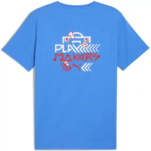  Hemd PUMA NEYMAR JR PLAYMAKER TEE 66032110 PUMA TEAM ROYAL/PUMA RED 
