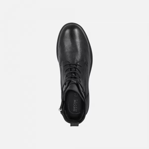  Damen-Stiefeletten GEOX CATRIA SCHWARZ 