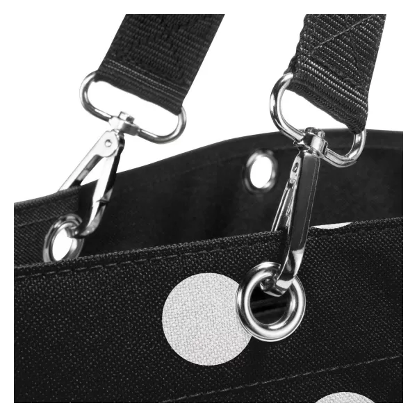  Handtasche REISENTHEL SHOPPER XL PUNKTE WEIß 