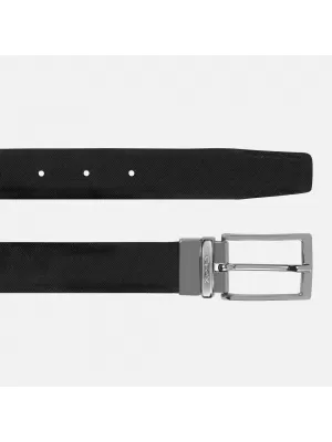 Herrengürtel GEOX U35K5AB0076C0630 SCHWARZ