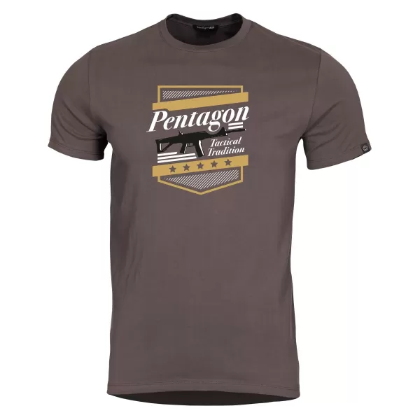  T-Shirt PENTAGON AGERON A.C.R. K09012 TERRABRAUN 