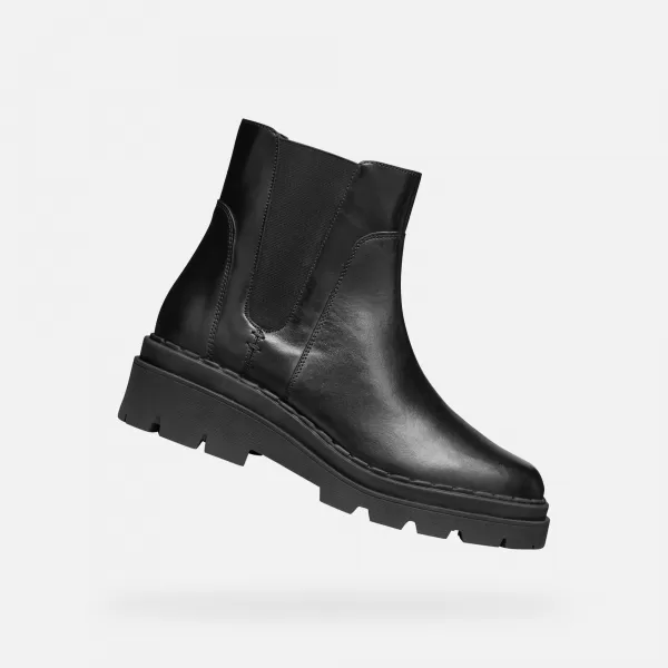  Damenschuhe GEOX FELLENY G004573 SCHWARZ 