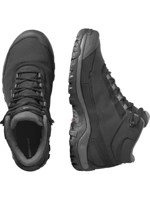 Herrenschuhe SALOMON SHELTER WATERPROOF SCHWARZ/ASPHALT/CASTLEROCK