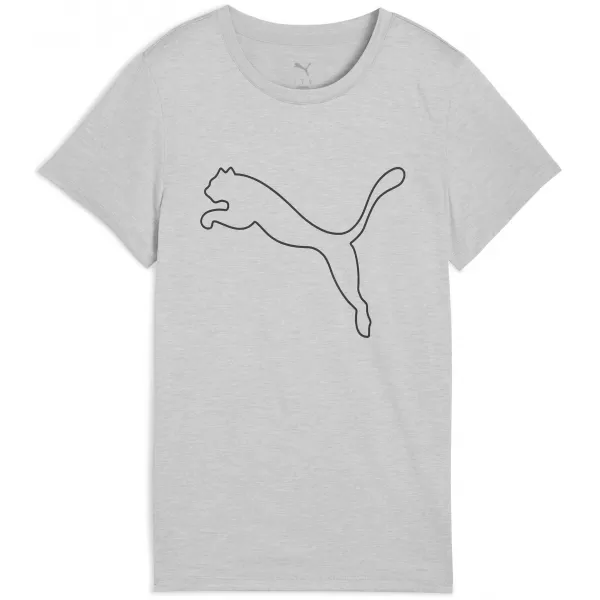  Hemd PUMA W TAD ESSENTIAL HEATHER LOGO TEE 52589304 HELLGRAUES HEATHER 