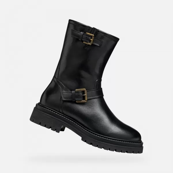  Damenschuhe GEOX IRIDEA G009625 SCHWARZ 