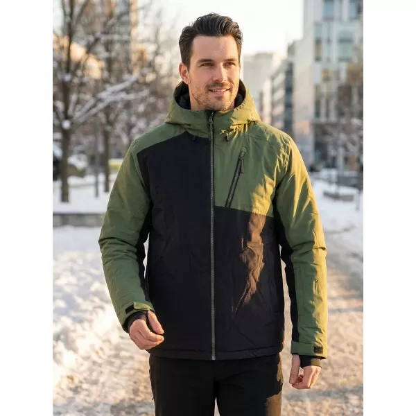  Herren-Winterjacke ALTISPORT GALLUS KHAKI 