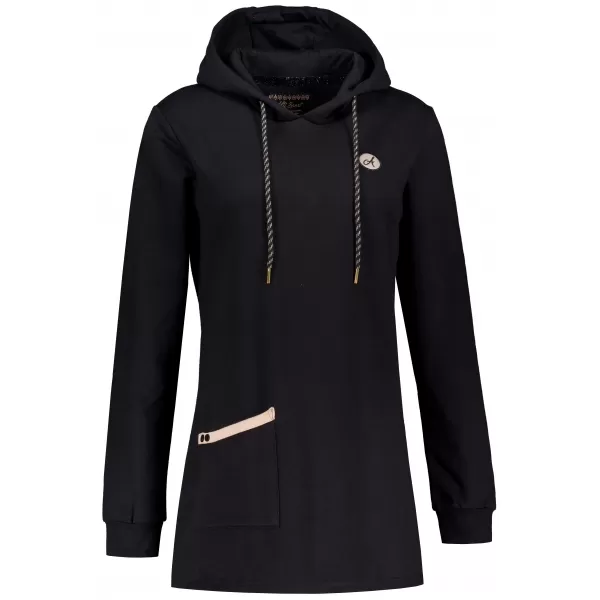  Damen-Sweatshirt ALTISPORT GITA SCHWARZ 