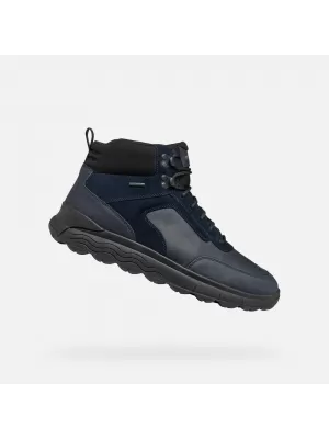 Herren-Stiefeletten GEOX SPHERICA 4X4 ABX DUNKELBLAU