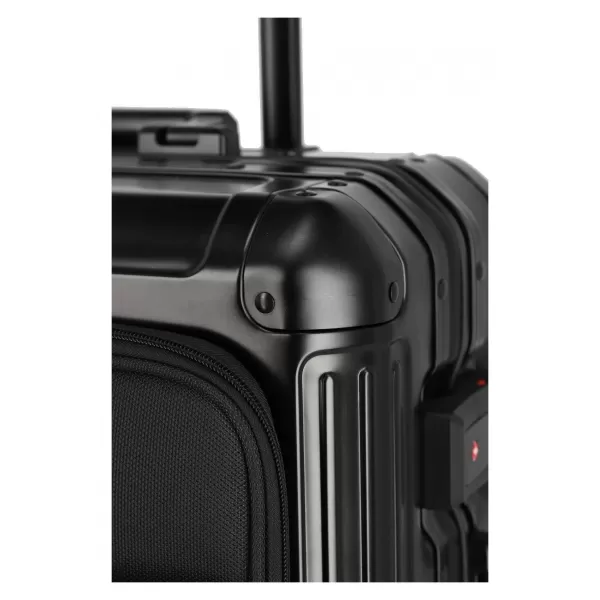  Koffer TRAVELITE NEXT 4W S FRONT POCKET SCHWARZ 