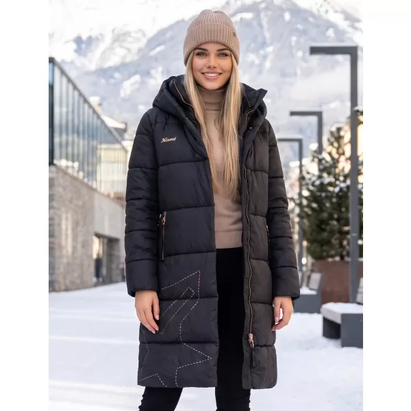  Damenmantel KIXMI VENECIA SCHWARZ 