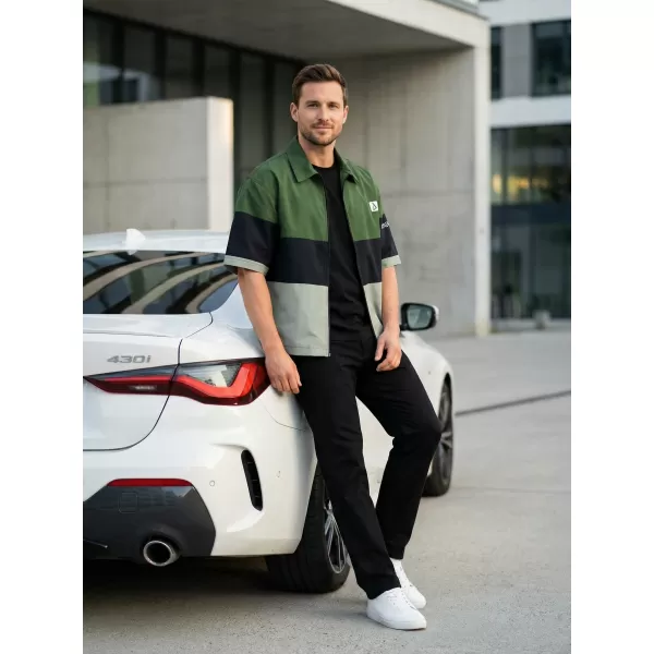  Premium-Herrenhemd ALTISPORT VOJ/ALM051KOS01 KHAKI 