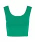 Damen-Tanktop URBAN CLASSICS TB7486A FROSCH GRÜN/WEIß/WEIß/SCHWARZ