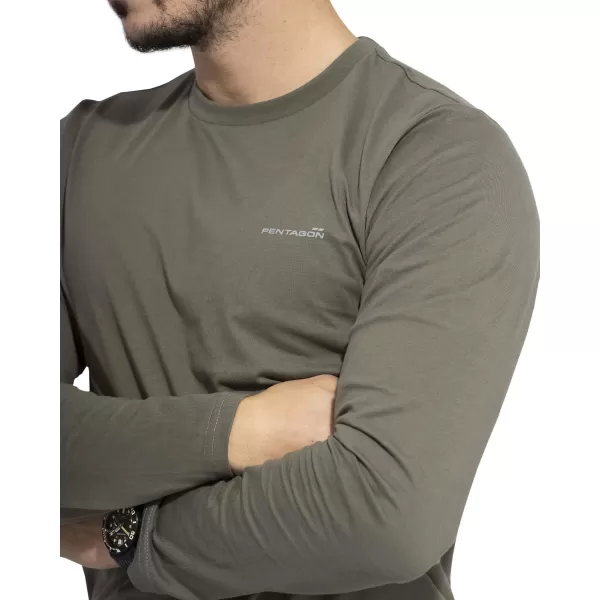  T-Shirt PENTAGON AGERON 2.0 LONG ARM SHIRT K09029 WOLF/GRAU 
