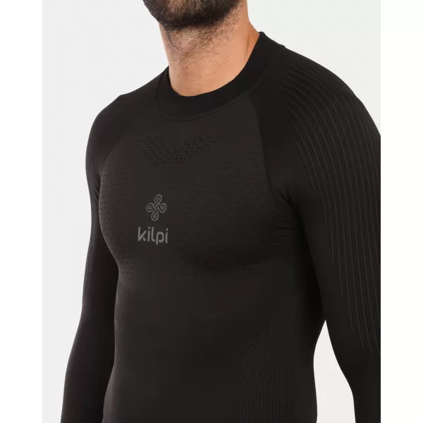  Herren-Thermoshirt KILPI NATHAN-M ZM0503KI SCHWARZ 