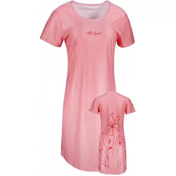  Damen erweitert T -Shirt Premium ALTISPORT VOJ/ALW075SAT02 PFIRSICH 