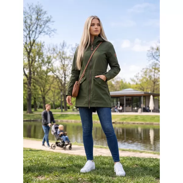  Frauen -Softshelljacke für Frauen ALTISPORT GEMEE KHAKI 
