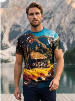 Herren Freizeithemd Premium ALTISPORT VOJ/ALM116TR06 HÜTTE
