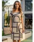 Damen erweitert T -Shirt Premium ALTISPORT VOJ/ALW085SAT02 HELLBRAUN