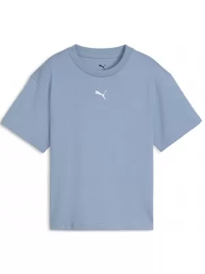 T -Shirt PUMA ESS BOXY TEE G 68513134 COOL BLAU
