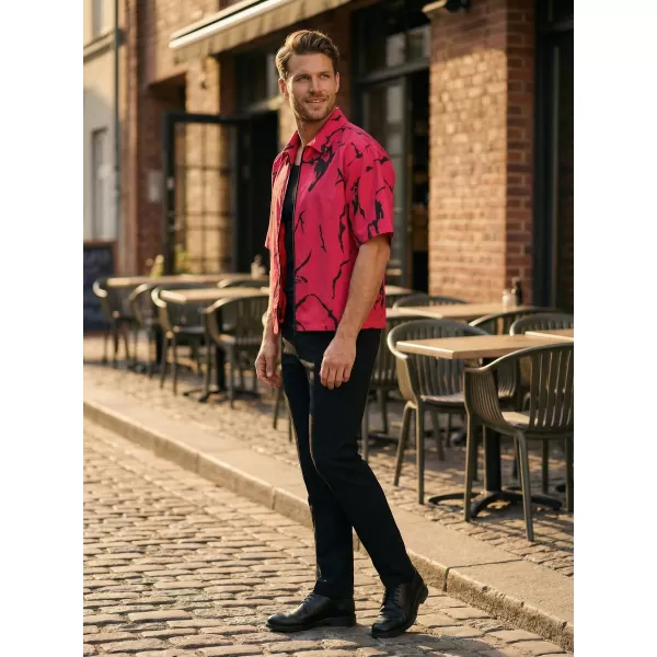  Premium-Herrenhemd ALTISPORT VOJ/ALM052KOS01 ROT 