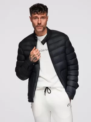 Jacke OMBRE OM-JAFL-0109 SCHWARZ