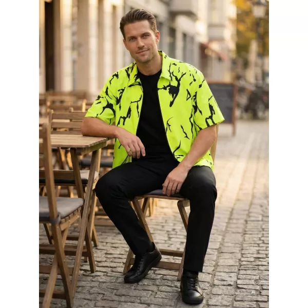  Premium-Herrenhemd ALTISPORT VOJ/ALM052KOS01 NEONGRÜN 