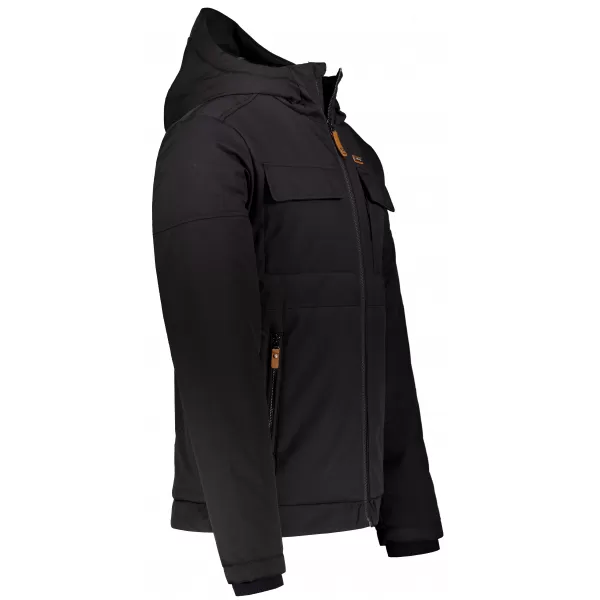  Herren-Winterjacke KIXMI VOLKER SCHWARZ 