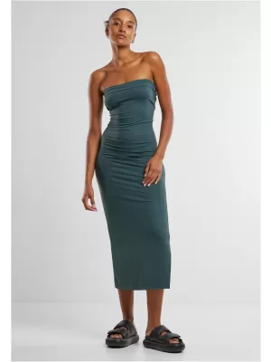 Kleid URBAN CLASSICS TB7468 FLASCHENGRÜN