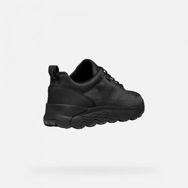  Herren-Sneaker GEOX SPHERICA 4X4 ABX G006488 SCHWARZ 