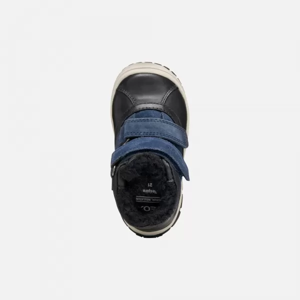  Erste Schritte für Jungen GEOX OMAR WPF B462DC04322C4429 SCHWARZ 