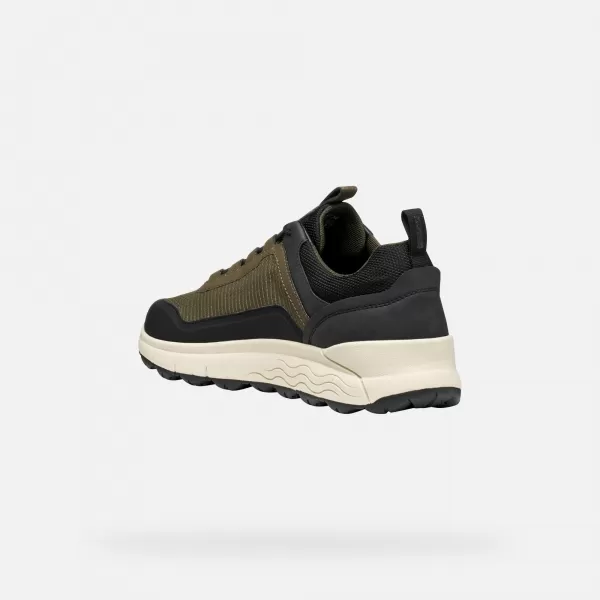  Herren-Sneaker GEOX SPHERICA 4X4 B ABX G011286 KHAKI 
