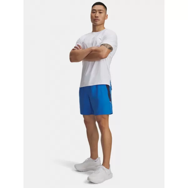  Herrenshorts UNDER ARMOUR UA LAUNCH PRO 2N1 7 SHORTS BLAU 