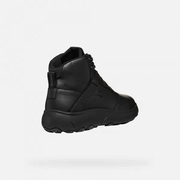  Herren-Stiefeletten GEOX NEBULA + GRIP AB G006828 SCHWARZ 