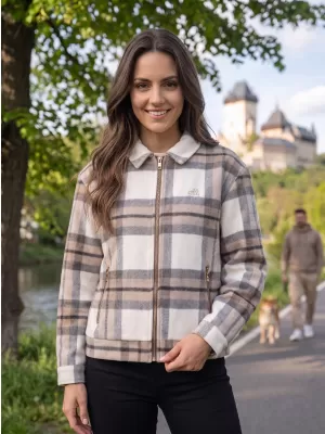Damen-Sweatshirt ALTISPORT GEALDINE BEIGE