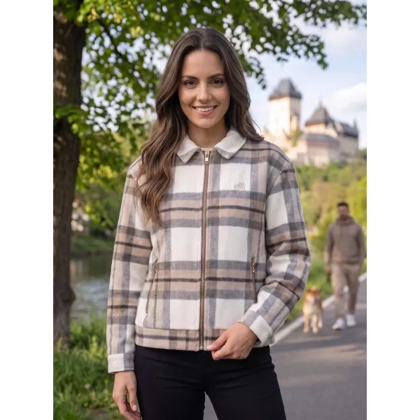 Damen-Sweatshirt ALTISPORT GEALDINE BEIGE 