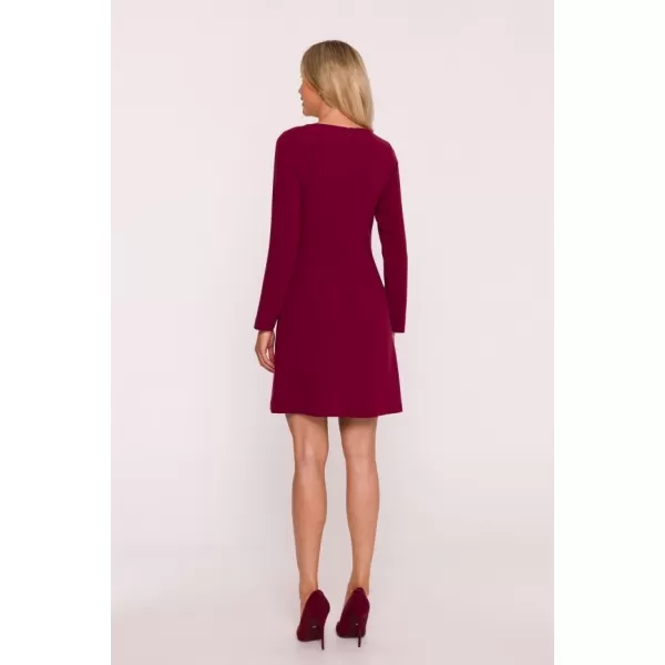  Kleid STYLOVE S419 KASTANIENBRAUN 