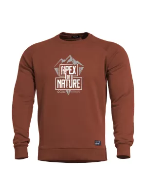 Sweatshirt PENTAGON HAWK SWEATER APEX OF NATURE K09019 BRAUN