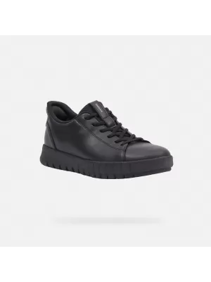 Damen-Sneaker GEOX FLEXTRIDE PLUS FAST IN G009595 SCHWARZ