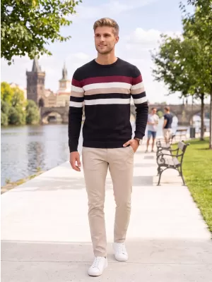 Herrenpullover ALTISPORT GABRIEL SCHWARZ