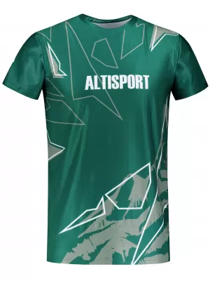 Herren Freizeithemd Premium ALTISPORT VOJ/ALM123TR06 DUNKELGRÜN