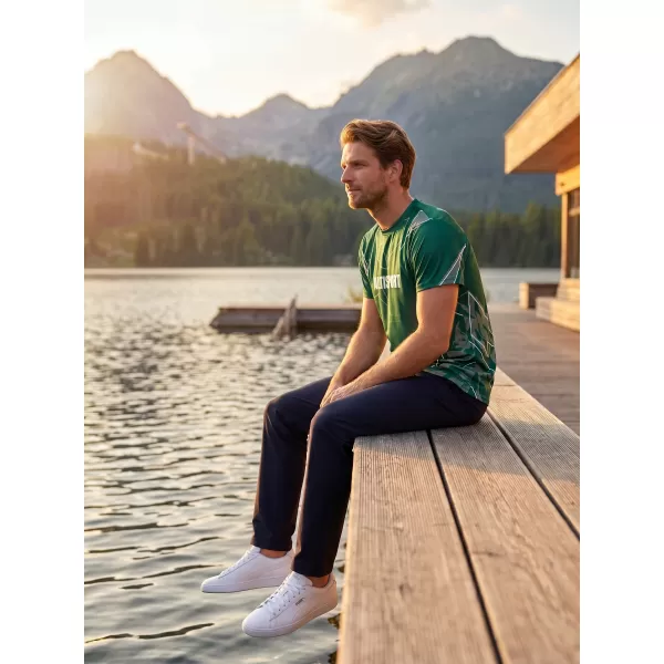  Herren Freizeithemd Premium ALTISPORT VOJ/ALM123TR06 DUNKELGRÜN 